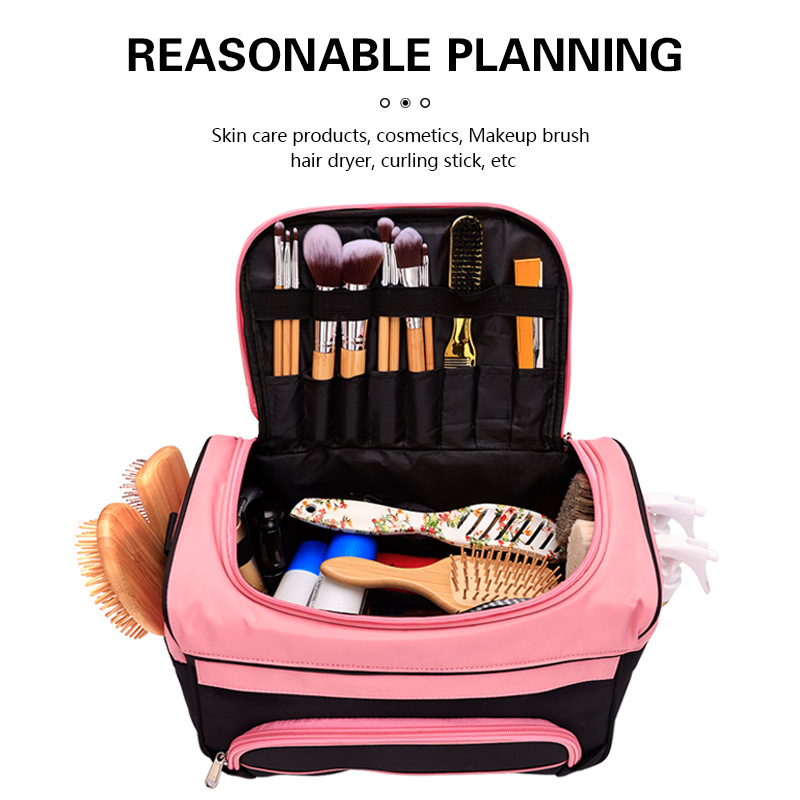 Set de unelte pentru coafare din țesătură Oxford - geantă de călătorie portabilă pentru stiliști, 690 g