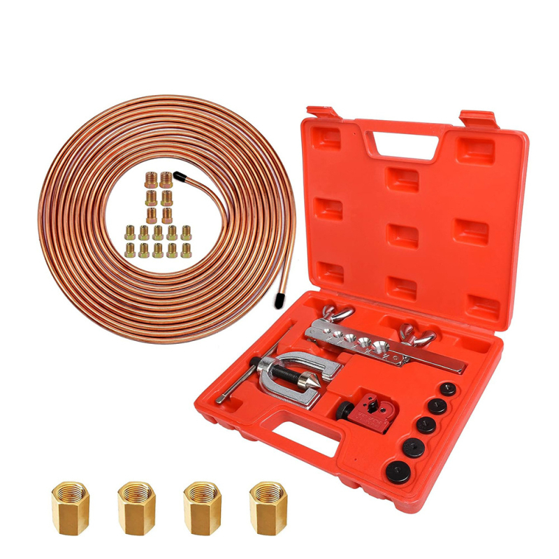 Set linije kočnice 3/16 za automobile s proširnim reamerom za popravak cijevi
