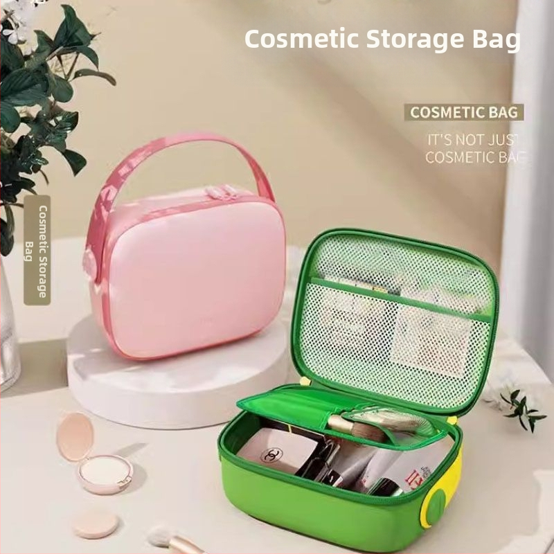 Oubao EVA водоустойчива чанта за козметика и тоалетни принадлежности, преносима за пътуване