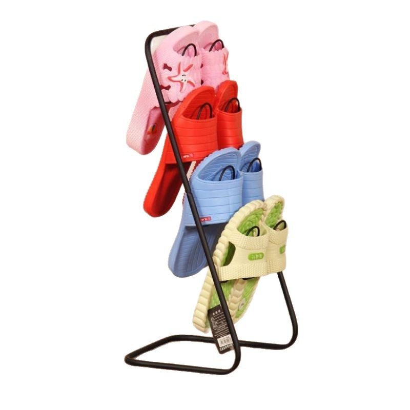 Ράφι αποθήκευσης παντοφλών – μεταλλικό, πολυώροφο, αποσπώμενο, αδιάβροχο, απλός και μοντέρνος σχεδιασμός