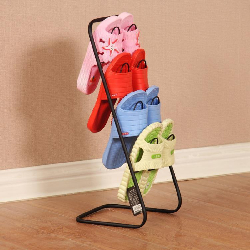 Ράφι αποθήκευσης παντοφλών – μεταλλικό, πολυώροφο, αποσπώμενο, αδιάβροχο, απλός και μοντέρνος σχεδιασμός