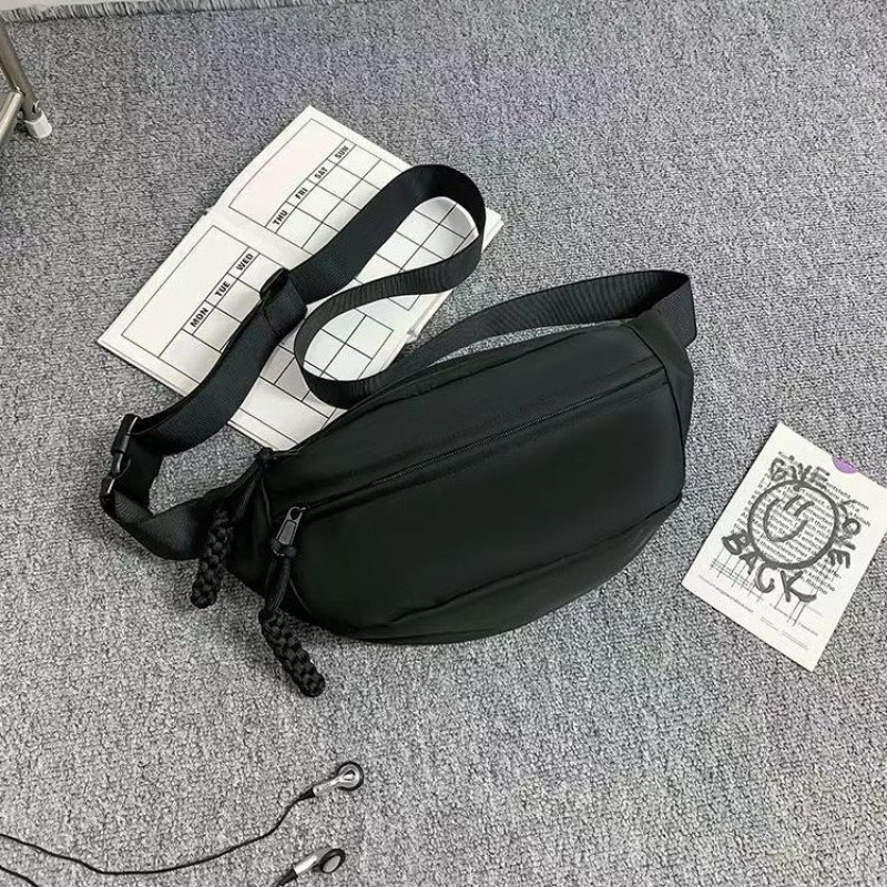 Férfi kereszttest-táska poliészterből, belső nylon bélés, 2025 tavasz, üzleti utazásokhoz