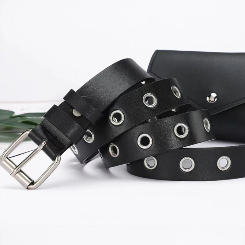 Női PU deréktáska – Urban Simplicity stílus, Butterfly Dance, tavasz 2024, mindennapi viseletre