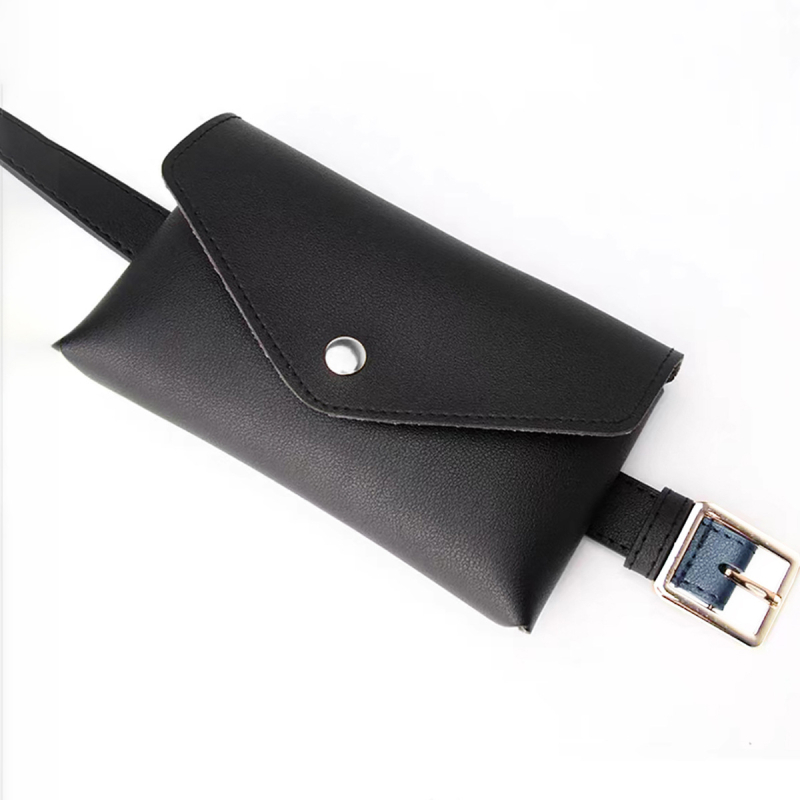 Női PU deréktáska – Urban Simplicity stílus, Butterfly Dance, tavasz 2024, mindennapi viseletre