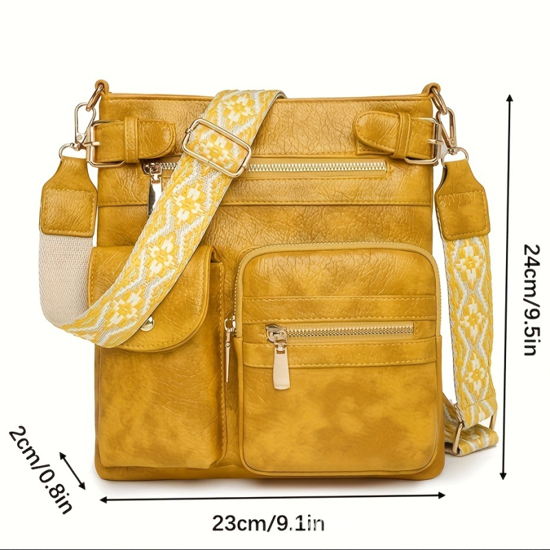 Női valódi bőrből készült váll- és keresztpántos táska, függőleges négyzetes formájú, cipzáras nyitás, belső cipzáras zseb, tehénbőr belső bélés, egyszeres vállpánt, 2025 nyár kiadás