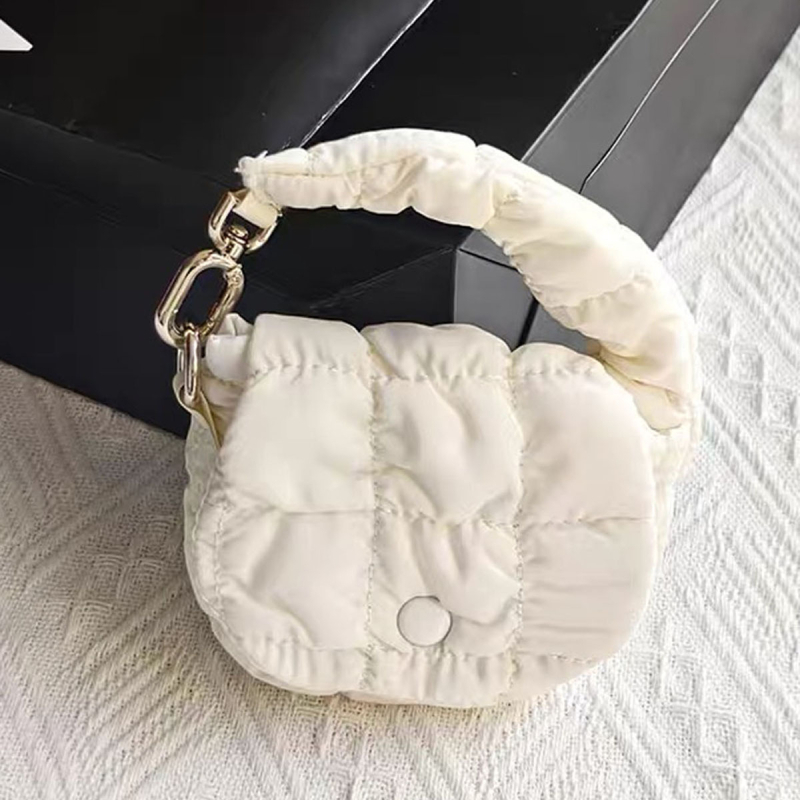 Mini portofel pentru monede – Clutch, stil street fashion, din bumbac și in, formă rotundă, deschidere acoperită, buzunar pentru telefon