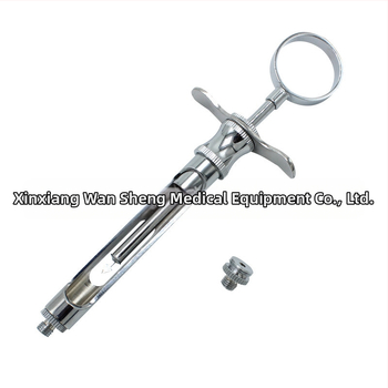 Siringă dentară cu două capete: vârf cu cârlig și vârf ascuțit, instrument oral din oțel inoxidabil