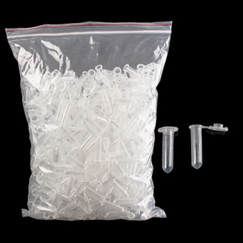 Centrifugne epruvete s poklopcem, otporne na eksplozije, sa skalom graduiranja, s konusnim dnom 1,5 ml i okruglim dnom 2 ml, pakiranje 500 kom