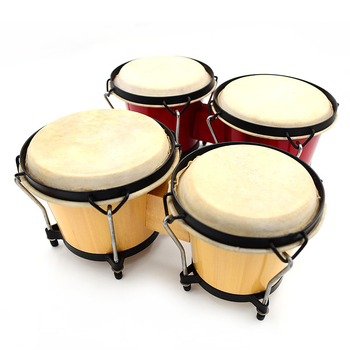 Ταμπούριν για παιδιά, ξύλινο σωληνωτό σώμα με δερμάτινη κεφαλή