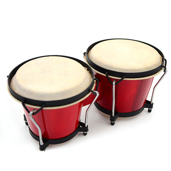 Ταμπούριν για παιδιά, ξύλινο σωληνωτό σώμα με δερμάτινη κεφαλή