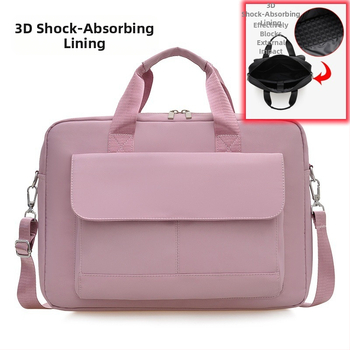 Чанта за лаптоп Apple с ударозащитна въздушна възглавница, водоустойчива и износоустойчива, от Oxford плат, унисекс