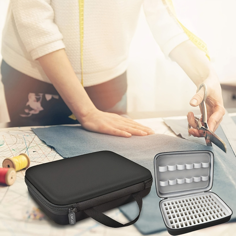 Преносима чанта за съхранение на шевни принадлежности, кутия с 50 бр, произход Zhejiang, тегло 12, стилове: модерен, творчески, прост, домашен, луксозен
