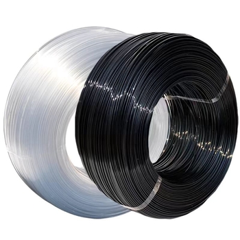 Aukštos tvirtumo PET poliesterio sodo virvė šiltnamiams: užuolaidų laikiklio virvė, paukščių tinklo virvė, vynmedžių ir passion fruit atraminė linija. Prekės ženklas: Ruihe new materials; tinka sodo rėmams ir auginimo įrangai.