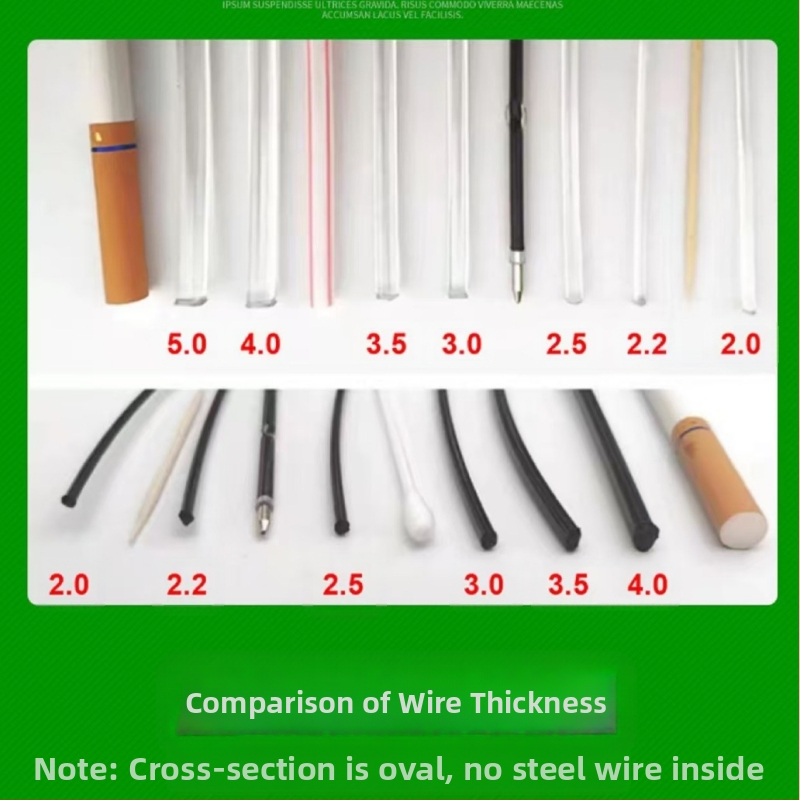 Високоустойчиво полиестерно градинско въже за оранжерия: линия за поддържане на завеси, мрежа против птици и опорна линия за лози и плодни насаждения; марка Ruihe new materials.