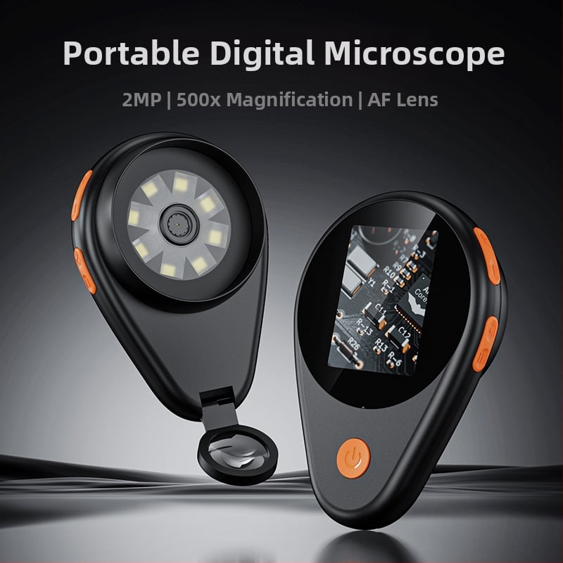 HD USB skaitmeninis mikroskopas – nešiojamas rankinis didinimo lęšis