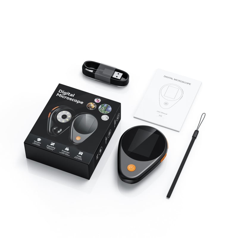 HD USB skaitmeninis mikroskopas – nešiojamas rankinis didinimo lęšis