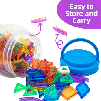 Montessori sešu formu blokas konservētā iepakojumā, 140 gab., + kauliņš, agrīnas izglītības rotaļlieta bērniem 3–6 gadu vecumam