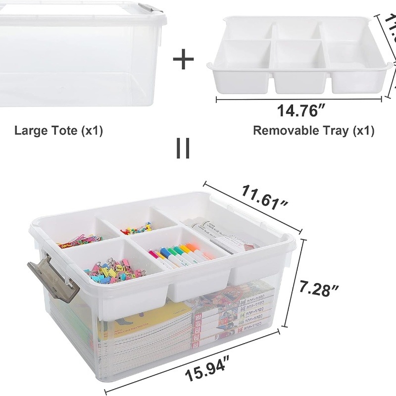 Κουτί αποθήκευσης από πλαστικό για μαλακά παιχνίδια – δημιουργικός οργανωτής για ταξίδια, γραφείο, κρεβατοκάμαρα και σαλόνι