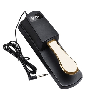 Sustain pedállal és fémpedállal rendelkező elektronikus billentyűzet, modell SY-01, ABS bevonattal, hangszerként használható