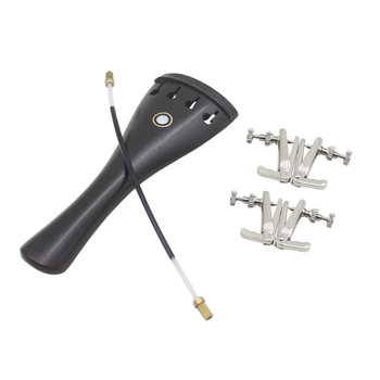 Αξεσουάρ βιολιού: ebony πλάκα χορδών, tuning pegs, καρφί ουράς, ουρά νήμα — Μοντέλο VL-37