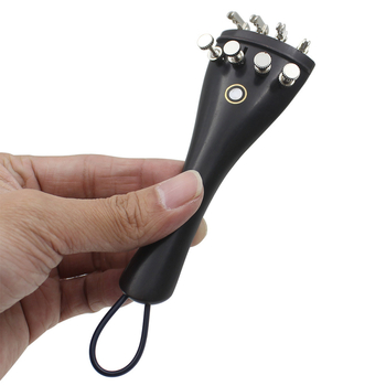 Αξεσουάρ βιολιού: ebony πλάκα χορδών, tuning pegs, καρφί ουράς, ουρά νήμα — Μοντέλο VL-37