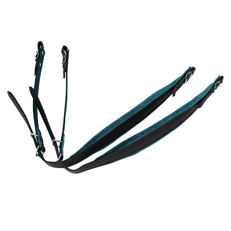 Ιμάντας ώμου για ακορντεόν, δερμάτινο φλανελ, μοντέλο F-116, για όργανα με πλήκτρα