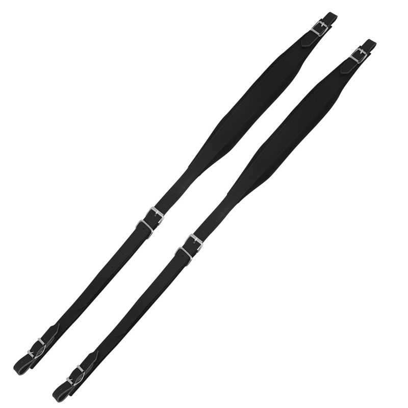 Ιμάντας ώμου για ακορντεόν, δερμάτινο φλανελ, μοντέλο F-116, για όργανα με πλήκτρα