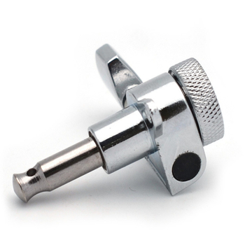 Fém gitárhúr-gomb, önzáró menettel, kis négyszögletes fej, teljesen zárt kivitel