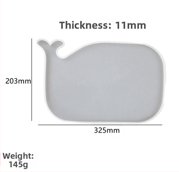 Σιλικονούχο καλούπι για κέικ – Ωκεανική σειρά με Άγκυρα, Χελώνα και Φάλαινα | Ακανόνιστο σχήμα