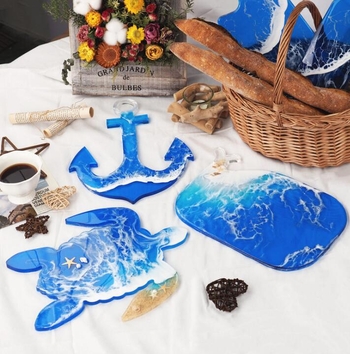 Szilikon süteményforma – Óceán sor kotta, teknős és bálna alakokkal | Szabálytalan forma