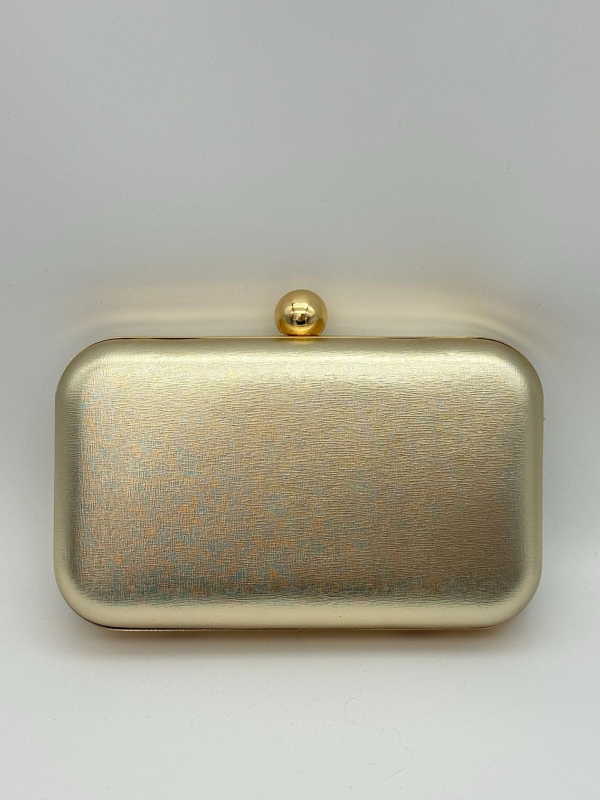 PU кожа – метална кутия чанта за вечерно събитие, ретро стил, твърда конструкция, хоризонтална квадратна, чанта за през кръст