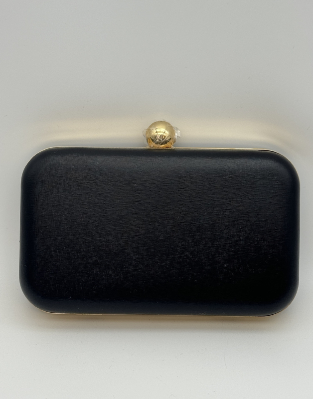 PU кожа – метална кутия чанта за вечерно събитие, ретро стил, твърда конструкция, хоризонтална квадратна, чанта за през кръст