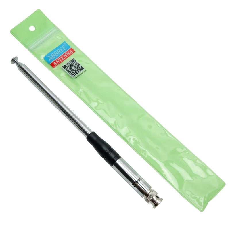 Teleskopna antena 27MHz BNC za CB ručni Walkie-Talkie – debela šipka, pojačanje signala, protiv smetnji, domet 5–10 km, bez baterije