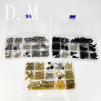 Σετ βιδών για αξεσουάρ κιθάρας – 9 τεμάχια σε πλαστικό κουτί, μεταλλικό σετ, μοντέλο Αρ. 2