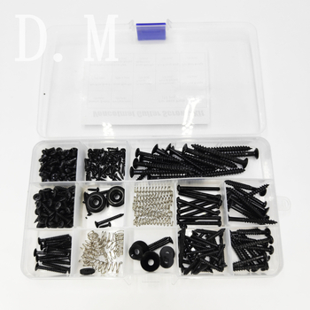 Σετ βιδών για αξεσουάρ κιθάρας – 9 τεμάχια σε πλαστικό κουτί, μεταλλικό σετ, μοντέλο Αρ. 2