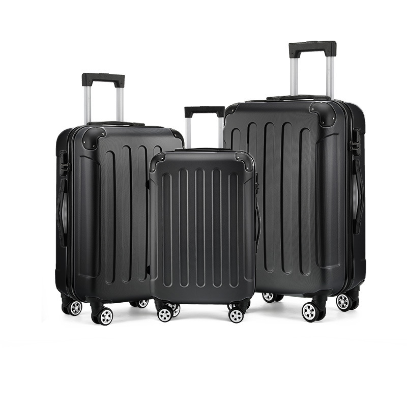 Bagaj de cabină unisex, închidere cu fermoar, material ABS-PC, roți universale, extensibil, greutate 3 kg, căptușeală din poliester