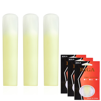 Reed za tenorski saksofon od smole, set od 3 komada, tvrdoća 1.5/2.0/2.5
