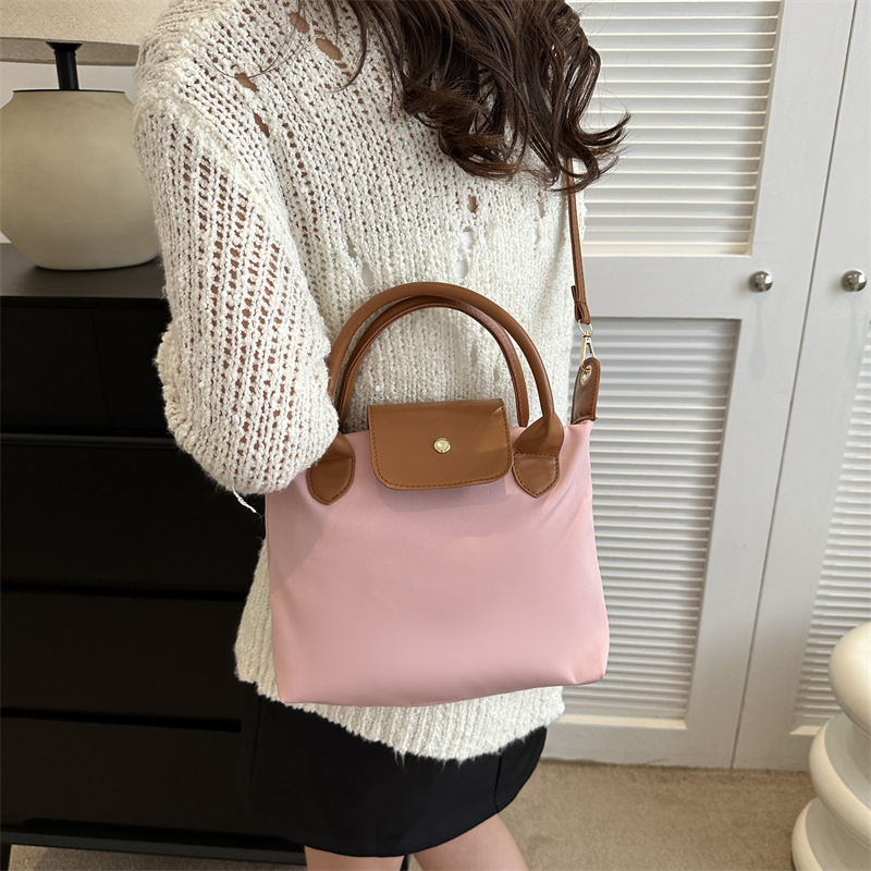 Дамска PU кофа чанта, стил Urban Simplicity, отваряне с цип, полиестерна подплата