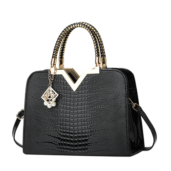 Shichen PU Tote krepšys kasdieniam naudojimui — užtrauktukas, poliesterio pamušalas, horizontali kvadratinė forma, viena peties juosta