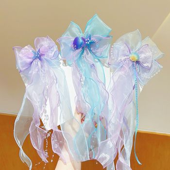 Hajcsat pillangó masnival – kézzel készített, hercegnő-sellő téma, lányoknak 3–10 évesek