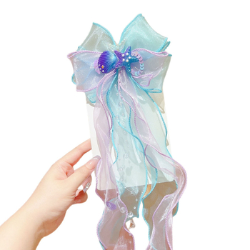 Hajcsat pillangó masnival – kézzel készített, hercegnő-sellő téma, lányoknak 3–10 évesek