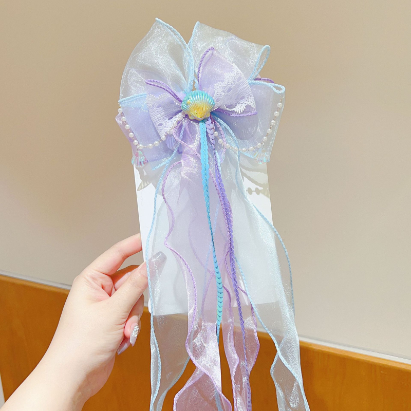 Hajcsat pillangó masnival – kézzel készített, hercegnő-sellő téma, lányoknak 3–10 évesek