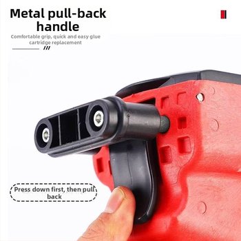 Пистолет за фугиране на плочки, ръчен пластмасов инструмент за фуги между плочки. Пластмасово тяло. Тегло 0.6 кг. Капацитет 400.