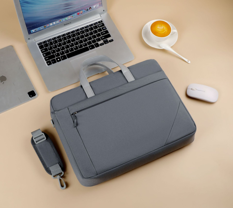 Geantă pentru laptop, unisex, cu curea crossbody – Nylon, impermeabilă, respirabilă, rezistentă la uzură, rezistentă la cutremure, stil business elite