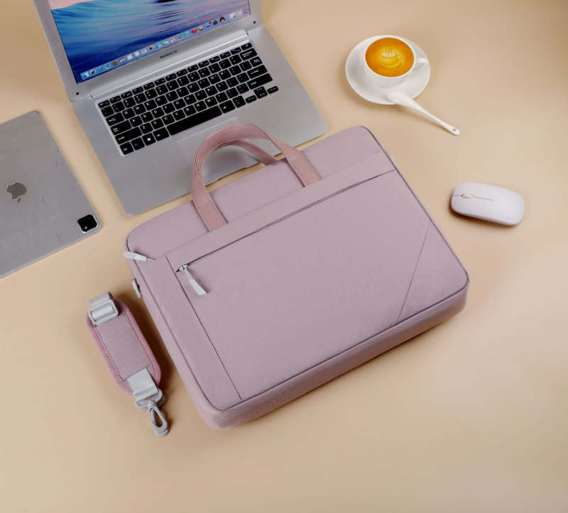 Geantă pentru laptop, unisex, cu curea crossbody – Nylon, impermeabilă, respirabilă, rezistentă la uzură, rezistentă la cutremure, stil business elite