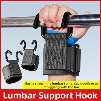 Pomocný hák na zhyby s ochranou zápästia – polyesterový náramok, balenie 10 kusov