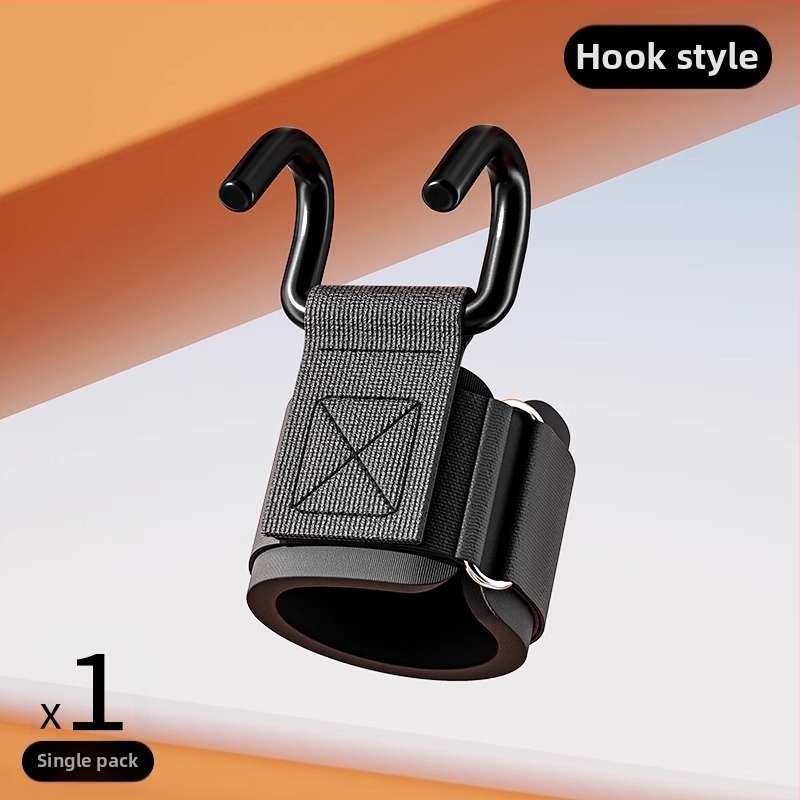 Pomocný hák na zhyby s ochranou zápästia – polyesterový náramok, balenie 10 kusov