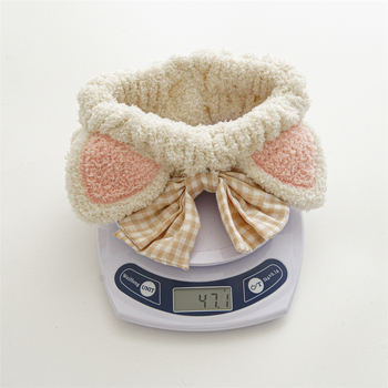 Κεφαλόδεσμος με γούνινα αυτιά γάτας και φιόγκο, Κορεάτικού στυλ | Υλικό: Ύφασμα; Τύπος: Κεφαλόδεσμος; Στυλ: Φιόγκος; Μοντέλο: FQ3003