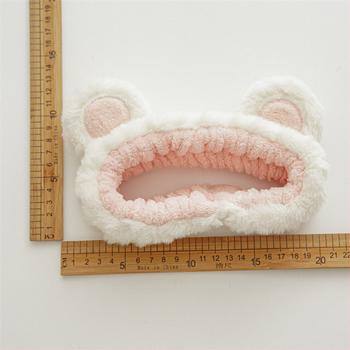 Κεφαλόδεσμος με γούνινα αυτιά γάτας και φιόγκο, Κορεάτικού στυλ | Υλικό: Ύφασμα; Τύπος: Κεφαλόδεσμος; Στυλ: Φιόγκος; Μοντέλο: FQ3003