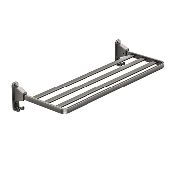 Κρεμάστρα Απλώματος Ρούχων Μπαλκονιού - push-pull, διπλός στύλος, κράμα αλουμινίου, πτυσσόμενη, αόρατη